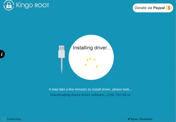 Kingo Root Installing Driver