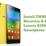 Install TWRP Recovery Root Lenovo A7000