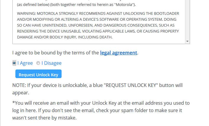 Request Unlock Key Moto Z Play