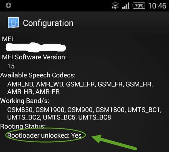 Sony Xperia M2 Bootloader Unlocked
