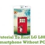 Root LG L80 Without PC