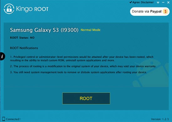 Kingo Root Galaxy S3 No Root Status