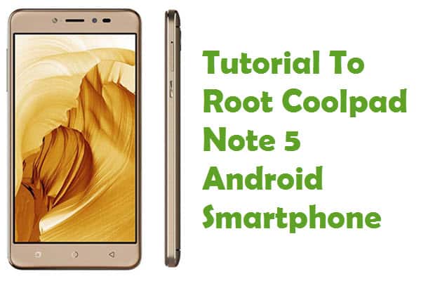 root coolpad note 5