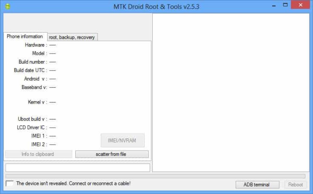mtk root and tools recovery