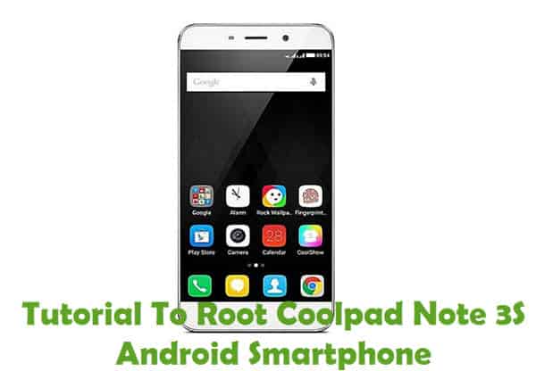 Root Coolpad Note 3S
