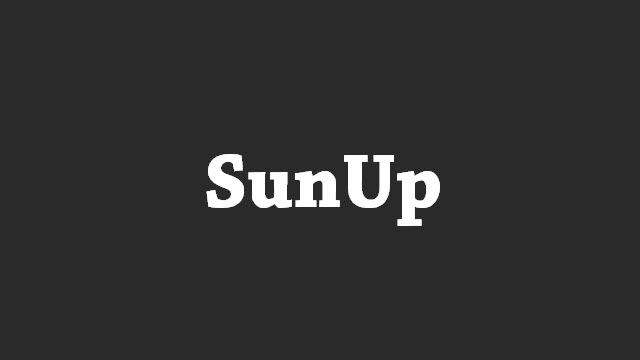 Download SunUp USB Drivers