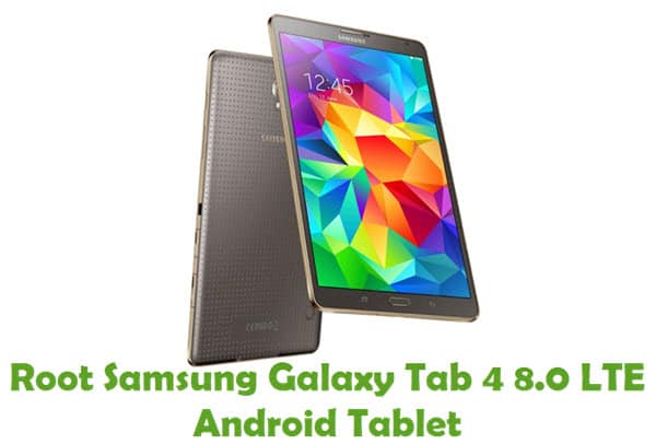Root Samsung Galaxy Tab 4 8.0 LTE