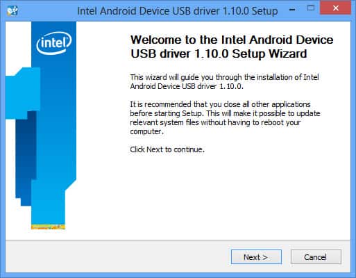 Download Intel Android Device USB Driver