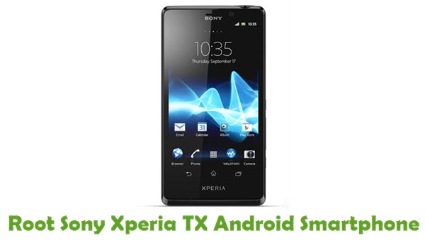 Root Sony Xperia TX