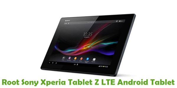 Root Sony Xperia Tablet Z LTE