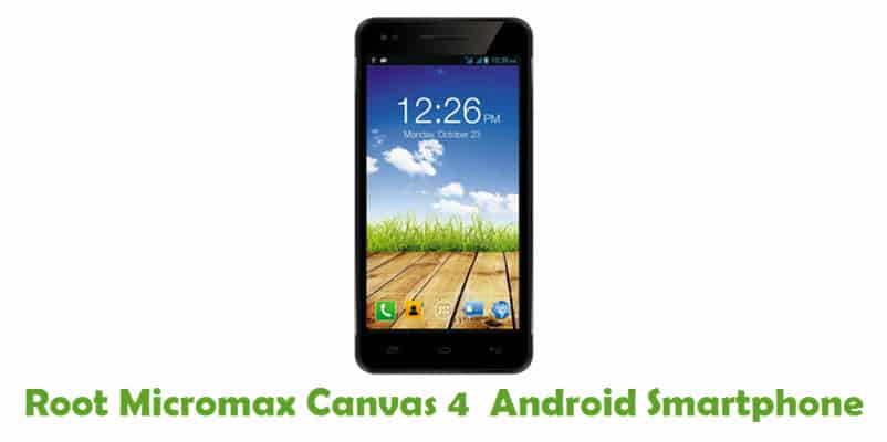 Root Micromax Canvas 4 A210