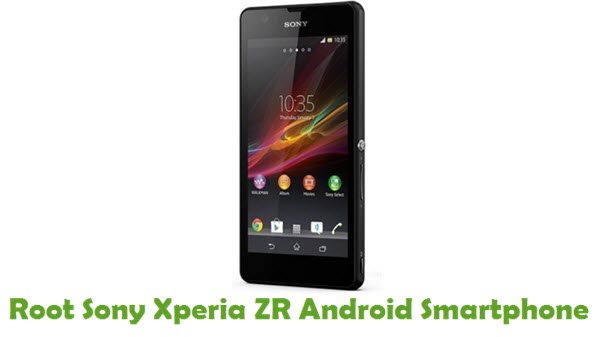 Root Sony Xperia ZR