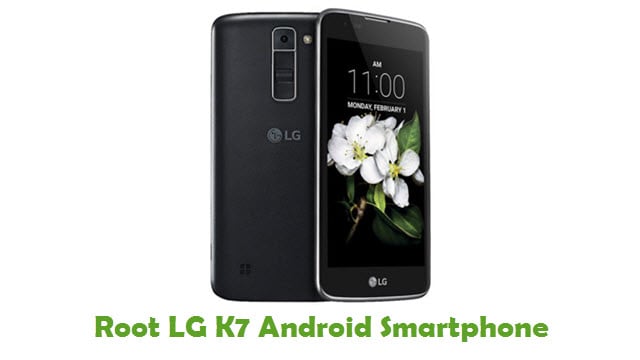 Root LG K7 Android Smartphone
