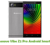 How To Root Lenovo Vibe Z2 Pro Android Smartphone