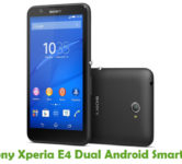 How To Root Sony Xperia E4 Dual Android Smartphone