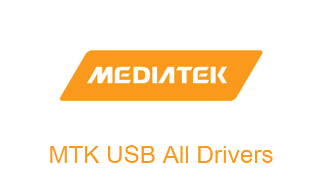 Download MTK USB All Drivers