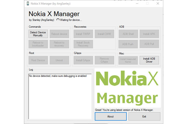 Download Nokia X Manger