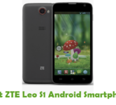 How To Root ZTE Leo S1 Android Smartphone