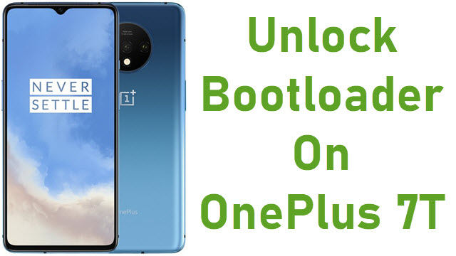 Unlock Bootloader On OnePlus 7T