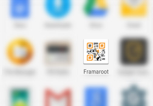 Framaroot application Installed
