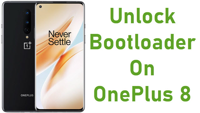 Unlock Bootloader On OnePlus 8
