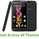 How To Root Archos 40 Titanium Android Smartphone
