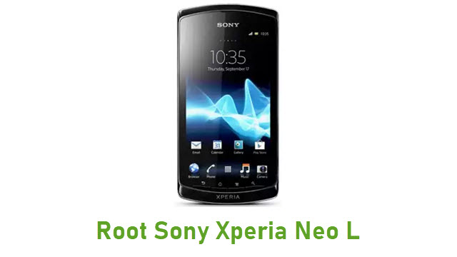 Root Sony Xperia Neo L