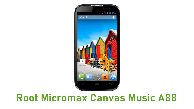 Root Micromax Canvas Music A88