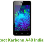 Root Karbonn A40 Indian